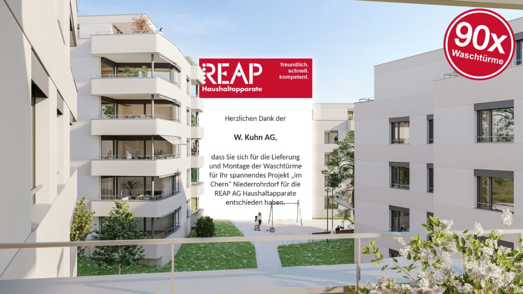 REAP_Referenz_Im Chern Niederrordorf_90 Waschtürme_rgb